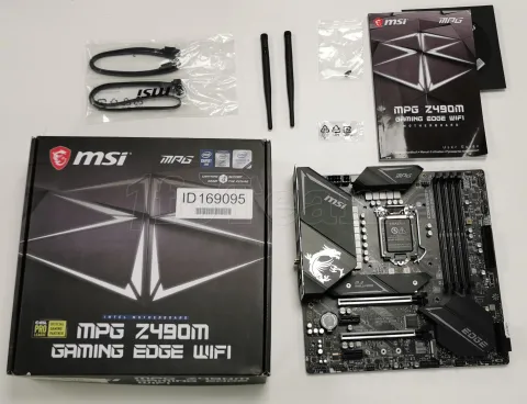Photo de Carte Mère MSI MPG Z490M Gaming Edge Wifi (Intel LGA 1200) Micro ATX - ID 169095 - SN 601-7C76-010B2011001315