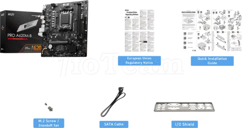 Photo de Carte Mère MSI Pro A620M-B (AM5) Micro ATX