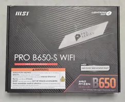 Photo de Carte Mère MSI Pro B650-S WiFi (AM5) - S/N 601-7E26-040B2507002796 - ID 222661