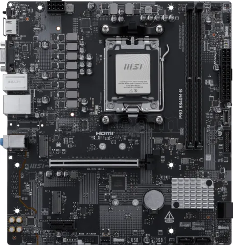 Photo de Carte Mère MSI Pro B840M-B (AM5) Micro ATX