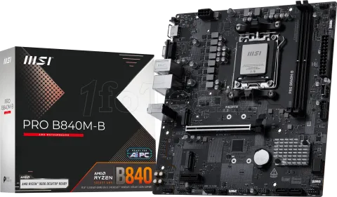 Photo de Carte Mère MSI Pro B840M-B (AM5) Micro ATX