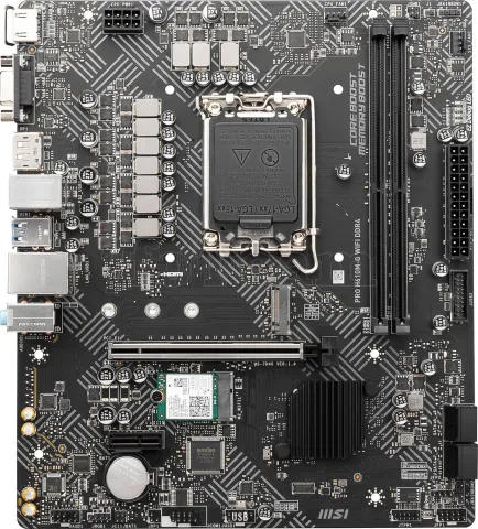 Photo de Carte Mère MSI Pro H610M-G DDR4 (Intel LGA 1700) Micro ATX