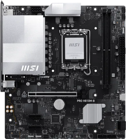 Photo de Carte Mère MSI PRO H810M-B (Intel LGA 1851) Micro ATX