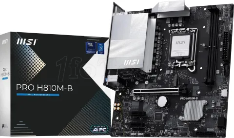 Photo de Carte Mère MSI Pro H810M-B (Intel LGA 1851) Micro ATX