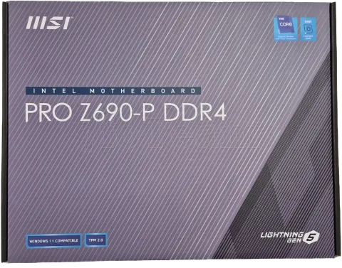 Photo de Carte Mère MSI Pro Z690-P (Intel LGA 1700) - SN 601-7D36-020B2111019867 - ID 192592