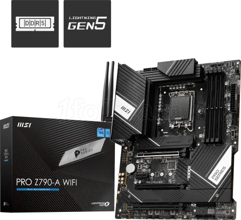 Photo de Carte Mère MSI Pro Z790-A WiFi DDR5 (Intel LGA 1700)