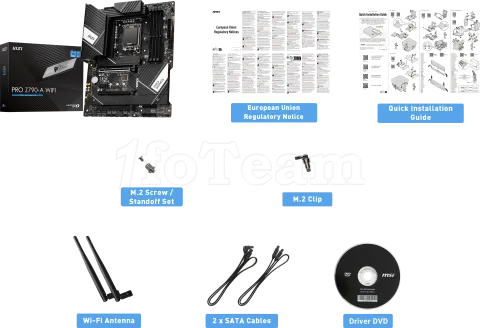 Photo de Carte Mère MSI Pro Z790-A WiFi DDR5 (Intel LGA 1700)