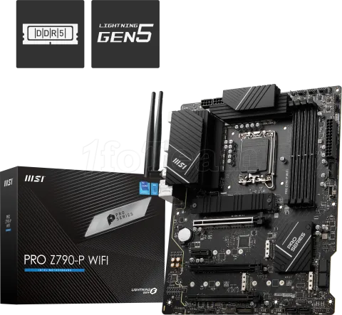 Photo de Carte Mère MSI Pro Z790-P WiFi DDR5 (Intel LGA 1700)