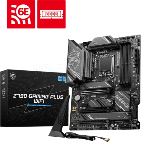 Photo de Carte Mère MSI Z790 Gaming Plus WiFi DDR5 (Intel LGA 1700)