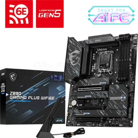 Photo de Carte Mère MSI Z890 Gaming Plus WiFi6E (Intel LGA 1851)