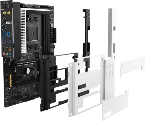 Photo de Carte Mère NZXT N7 B550 (AMD AM4) (Noir/Blanc)