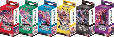 Photo de Carte One Piece : Deck Debutant (Fr) (Pack de 6)