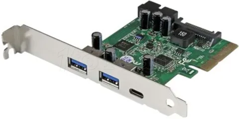 Photo de Carte PCI-Express Startech USB 3.1 - 2x ports Type A + 1x port Type C + 2x ports internes