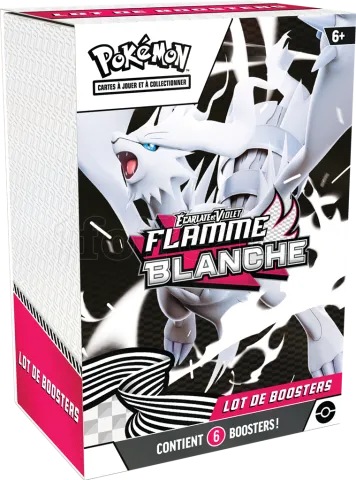Photo de Carte Pokemon : Bundle 6 Boosters Flamme Blanche (Fr)