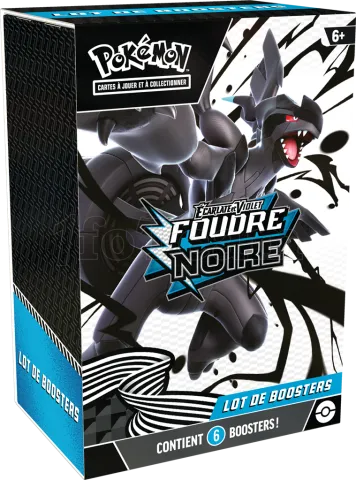 Photo de Carte Pokemon : Bundle 6 Boosters Foudre Noire (Fr)