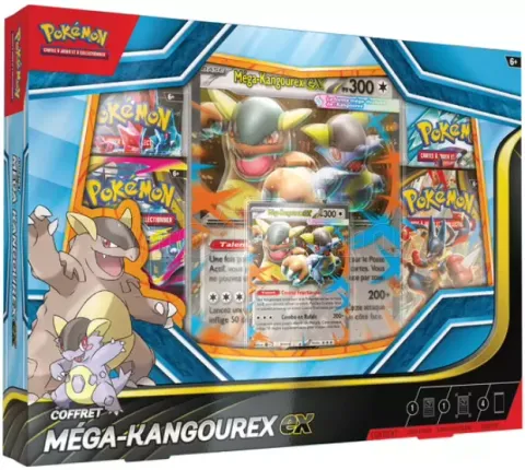 Photo de Carte Pokemon : Coffret Méga-Kangourex-Ex (Fr)