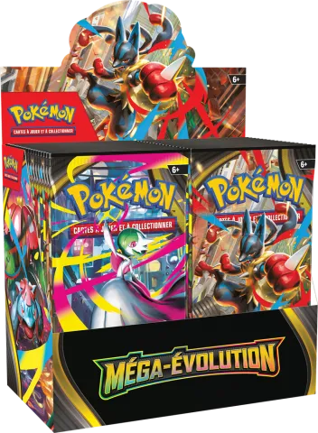 Photo de Carte Pokemon : Me01 Display 36 Boosters Mega Evolution (Fr)