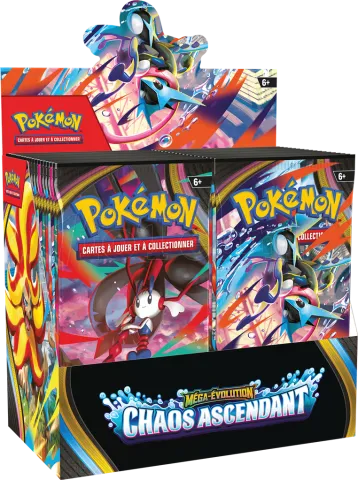 Photo de Carte Pokemon : ME04 Display 36 Boosters Chaos Ascendant (Fr)