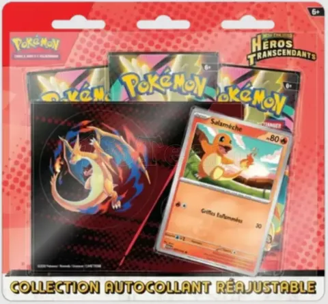 Photo de Carte Pokemon : Tripack Me 02.5 Heros Transcendants (modèle aléatoire)(Fr)