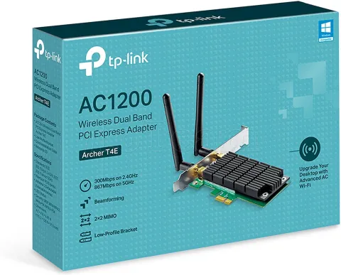 Photo de Carte réseau PCI-Express TP-Link Archer T4E Wi-Fi (AC1200)