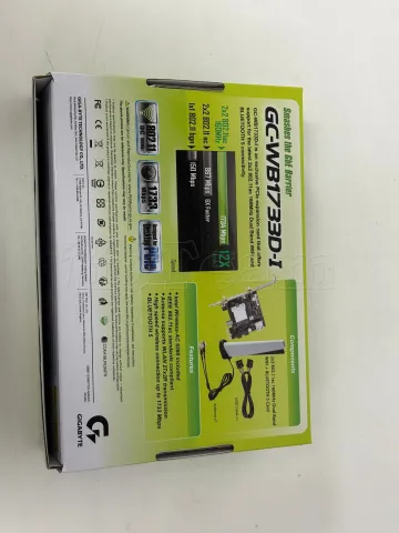 Photo de Carte Réseau PCI-Express WIFI & Bluetooth Gigabyte GC-WB1733D-I (AC1733) - SN SN24453A004430 - ID 222277