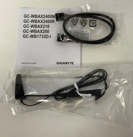 Photo de Carte Réseau PCI-Express WIFI & Bluetooth Gigabyte GC-WB1733D-I (AC1733) - SN SN24453A004430 - ID 222277