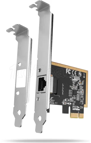 Photo de Carte réseau PCIe RJ45 Axagon PCEE-GRF
