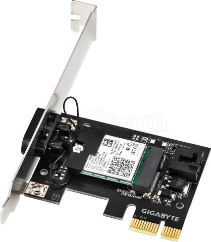 Photo de Carte Réseau PCIe WiFi 6E Gigabyte GC-WFAX210 (AX2400)