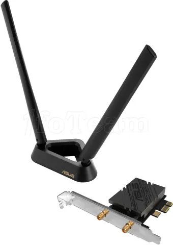 Photo de Carte Réseau PCIe WiFi 7 Asus PCE-BE92BT (BE9400)