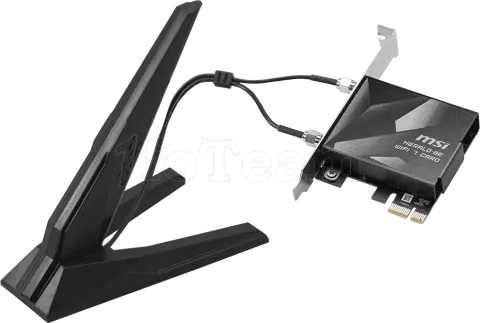 Photo de Carte Réseau PCIe WiFi 7 MSI Herald (BE9400)