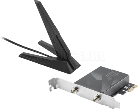 Photo de Carte Réseau PCIe WiFi 7 MSI Herald (BE9400)