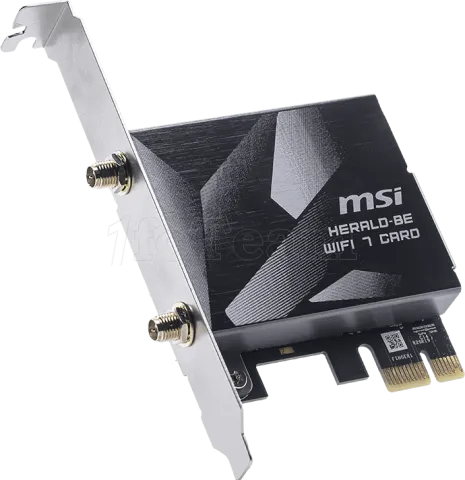 Photo de Carte Réseau PCIe WiFi 7 MSI Herald (BE9400)