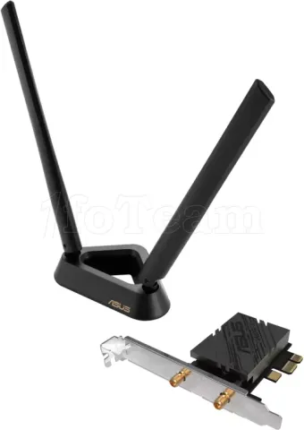 Photo de Carte Réseau PCIe WiFi 7/Bluetooth Asus PCE-BE92BT (BE9400)