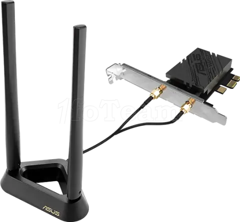 Photo de Carte Réseau PCIe WiFi 7/Bluetooth Asus PCE-BE92BT (BE9400)