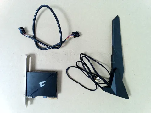 Photo de Carte Réseau PCIe WiFi/Bluetooth Gigabyte GC-WBAX210 (AX2000) - SN SN253950093793 - ID 223498