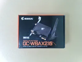 Photo de Carte Réseau PCIe WiFi/Bluetooth Gigabyte GC-WBAX210 (AX2000) - SN SN254550014964 - ID 224784