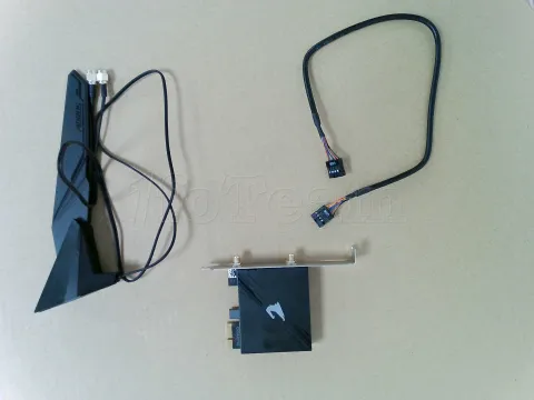 Photo de Carte Réseau PCIe WiFi/Bluetooth Gigabyte GC-WBAX210 (AX2000) - SN SN254550014964 - ID 224784