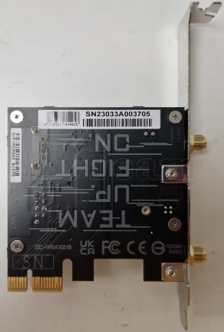 Photo de Carte Réseau PCIe WiFi/Bluetooth Gigabyte GC-WBAX210 (AX2000) - SN23033A003705 - ID 201231