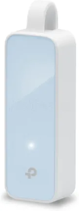 Photo de Carte Réseau USB 2.0 TP-Link UE200 vers RJ45 100Mbps (Blanc)