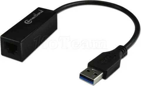 Photo de Carte Réseau USB 3.0 Connectland Gigabit 10/100/1000 Mbits