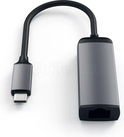 Photo de Carte Réseau USB 3.0 Type C Satechi vers RJ45 Gigabit (Gris)