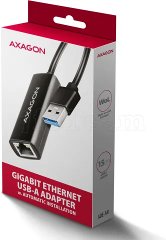 Photo de Carte réseau USB 3.2 Axagon ADE-AR Gigabit