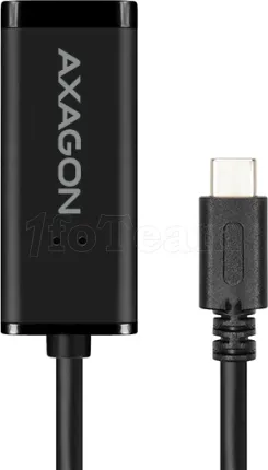 Photo de Carte Réseau USB-C 3.1 Axagon ADE-SRC vers RJ45 Gigabit (Gris)