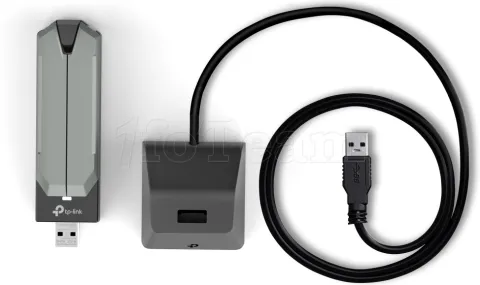 Photo de Carte Réseau USB WiFi 7/Bluetooth TP-Link Archer TBE400UH (BE6500)