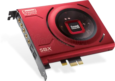 Photo de Carte son Creative Sound Blaster Z SE (Rouge)