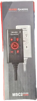 Photo de Carte Son externe 7.1 Mars Gaming MSC2 Premium USB (Blanc) - ID 194112