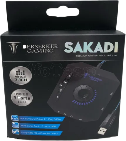 Photo de Carte Son externe Berserker Gaming Sakadi 7.1 USB