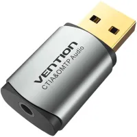 Photo de Carte son externe USB Vention (Gris)