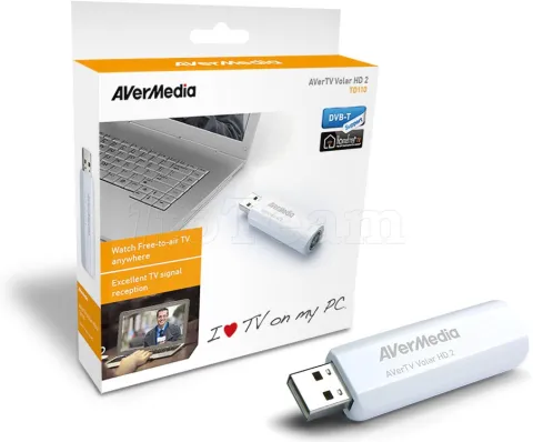 Photo de Carte TV Clé USB AverMedia AVerTV Volar HD 2 TNT/TNT HD & 3DTV HD