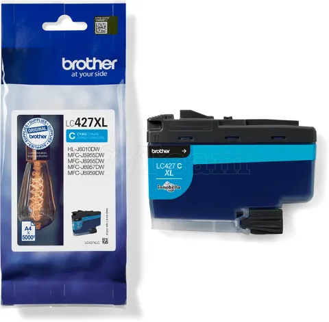 Photo de Cartouche d'encre Brother LC-427 XL (Cyan)